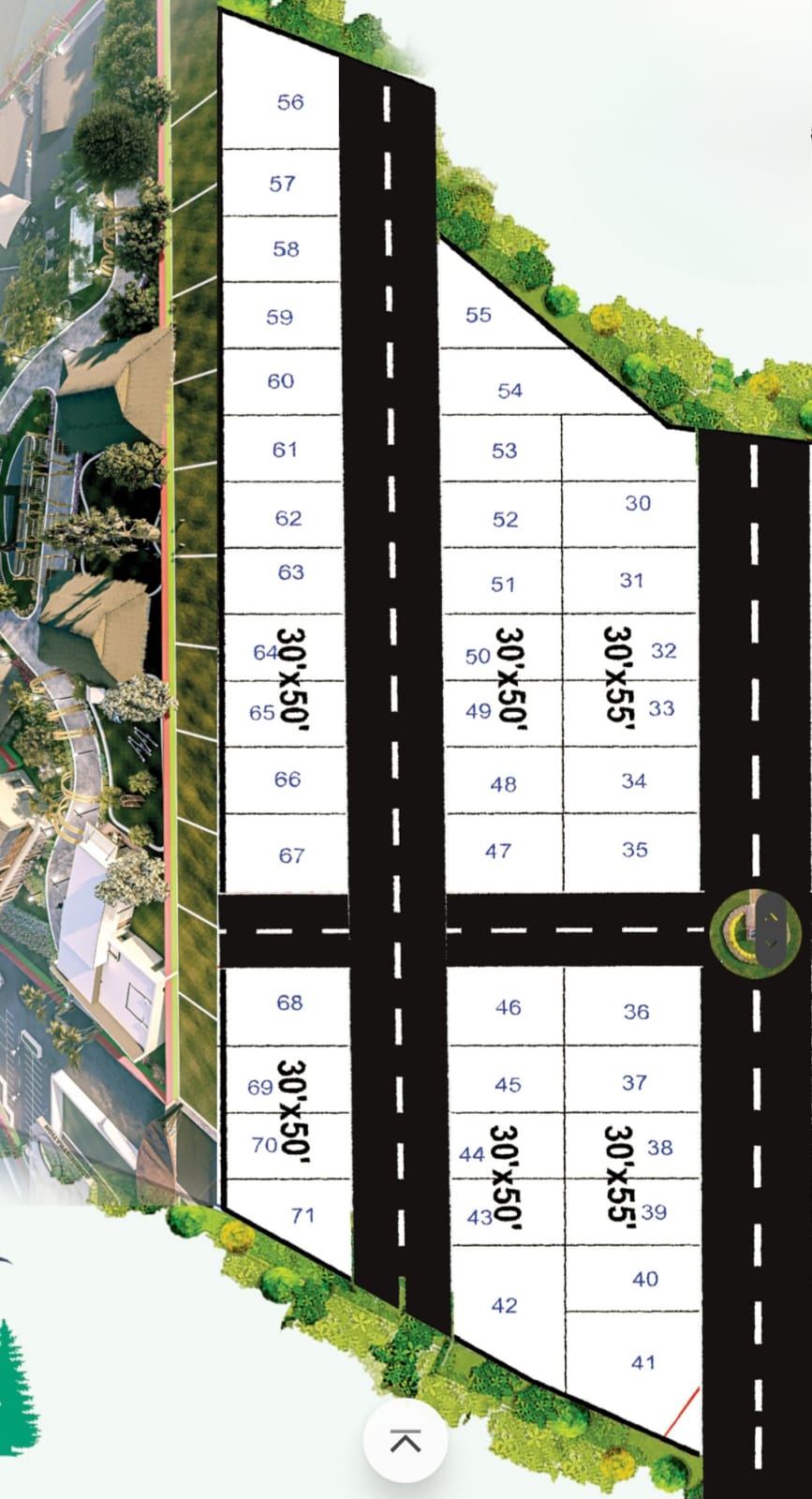 Pandiri Hill Valley  floor plan layout